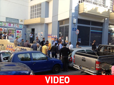 Απέκλεισαν τις δημόσιες υπηρεσίες οι αγρότες της Κρήτης